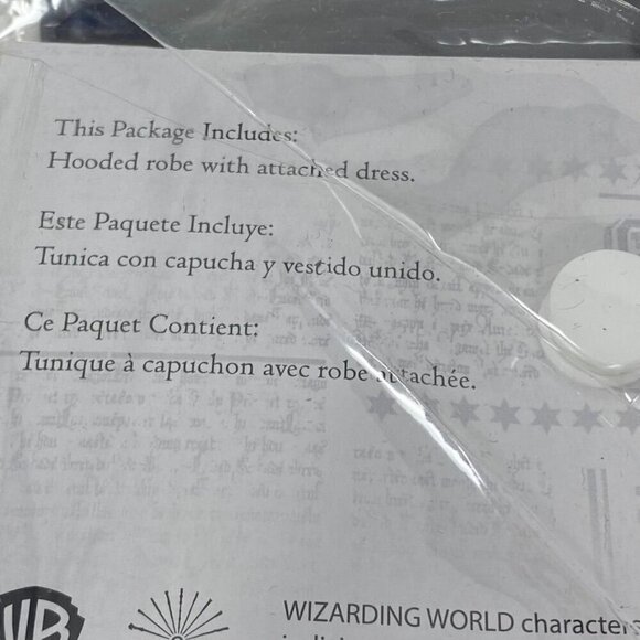 Harry Potter Hermione Granger Halloween Costume Dress with Attached Robe Various - Picture 5 of 9